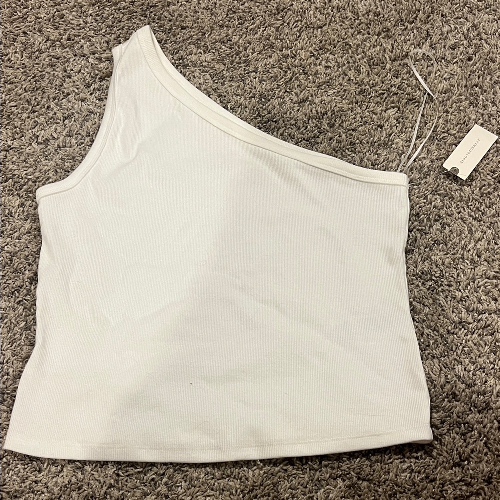 Pilcro One-Shoulder Tank Top NWT